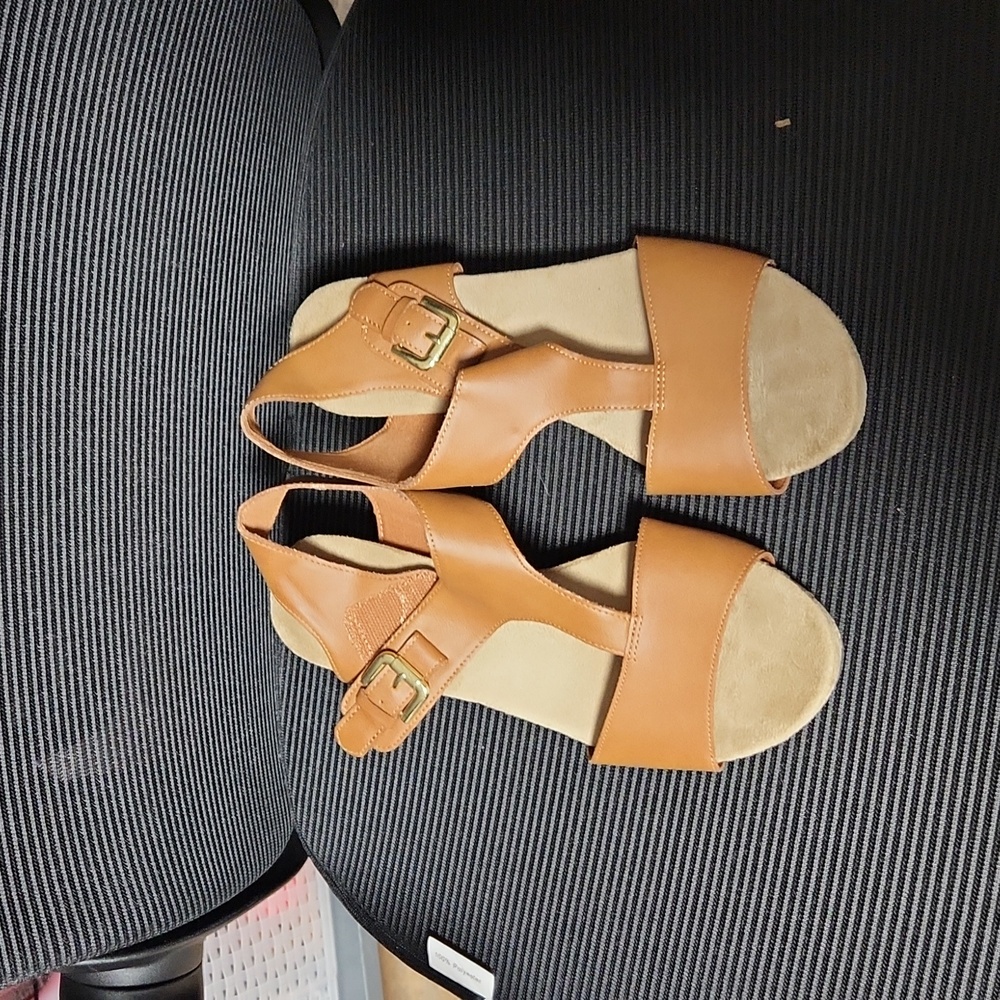 Brown sandles